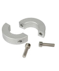 Premium Aluminum Alloy Double Split Clamp Collar Adjustable 13mm 30mm Shaft Anodized Surface Rust Proof Built Tough Easy Install No Tools Required Rock Solid Nailed It For Professional And Diy Repair Work Fits Like A Dream. 2-piece clamp with bolts