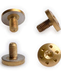 Upgraded Gold Stainless Steel Grip Screws For Beretta 92 Series With T10 Torx Wrench And Spare O Rings Heavy Duty Firearm Parts close-up angles