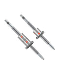 2005 20mm Ballscrew Rod From 300mm to 1500mm With DFU2005 Double Nut and BKBF15 End Machined