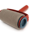 High Capacity Non Drip Paint Roller Built For Textured Walls Holds Heavy Coats Of Paint Takes The Stress Out Of Every DIY Room Refresh Delivers A Knockout Smooth Finish Weekenders Will Love, showing a microfiber cover and ergonomic handle.