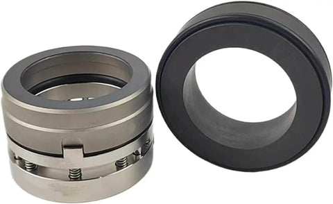 Heavy Duty L5F-065 Mechanical Seal For Industrial Pumps Fits Snug On A.721 Inch Rotary Shaft showing metallic and rubber components.