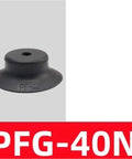 Red Wine Silicone Vacuum Suction Cup For PF PFG PA Manipulator with a rounded, flared design in durable rubber.