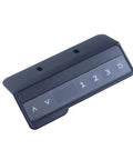 Heavy Duty 24V Height adjustable desk motor kit with manual control control panel featuring numbered buttons and display.