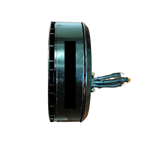 A55 Brushless Electric Motor For Evtol Uav Hardcore Drone side view showcasing robust design and electrical connectors.