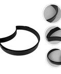 Moon Shape Concrete Stamps for DIY Walkway and Patio Paving Reusable ABS Molds for Yard Garden Lawn Backyard Stepping Stones, black mold