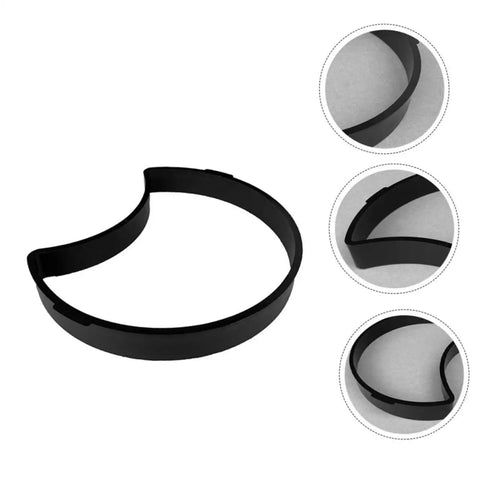 Moon Shape Concrete Stamps for DIY Walkway and Patio Paving Reusable ABS Molds for Yard Garden Lawn Backyard Stepping Stones, black mold