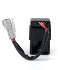 Black rectangular PW50 CDI Ignition Control Unit for Yamaha PW50 PeeWee YZinger 50 Kids Bikes Replacement CDI Box with wiring harness