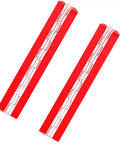 Premium Transparent Acrylic Piano Hinges For Aquarium Lids Self Adhesive Continuous Folding Hardware 12 Inch in red color