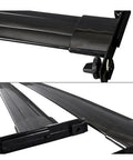Close-up of Toyota Highlander Roof Rack Rail Bar Carrier Aluminum With Aircraft Grade Black Anodized Finish For 2008 To 2013 SUV
