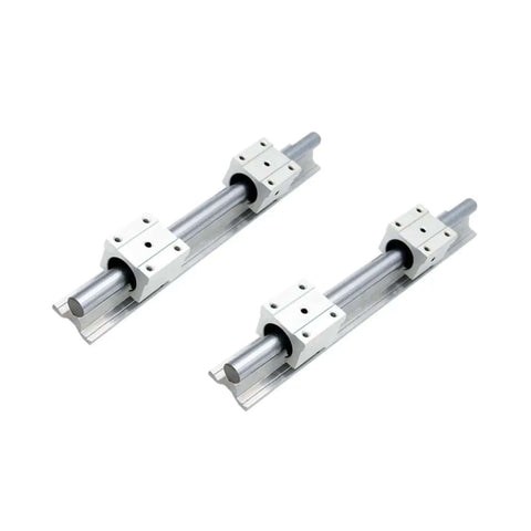 High Precision SBR25 Linear Guide Rail Kit Featuring 700mm Smooth Bearings With Zero Stick Slip For Super Dope CNC Machines And 3D Printers That Get The Job Done Right. SBR25 steel rail kit with two bearing blocks