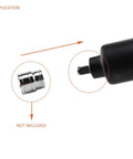 Close-up of the socket attachment for the Premium 1/2 Inch Drive Pneumatic Impact Wrench Delivers Badass High Torque and Proven Air Powered Muscle for Serious Shop Use and Tough Automotive Jobs or Garage Grunt Work.