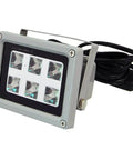 60W 405nm UV Resin Curing Light for SLA DLP 3D Printers with six high power UV LEDs and durable aluminum housing, US plug