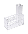 Clear Acrylic Test Tube Holder Lab Stand Rack With 2 By 6 Wells For 13 16Mm 10Ml Centrifuge Tubes Space Saving Lab Organizer