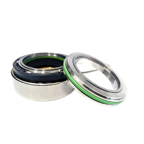Spare Parts Upper Seal 60mm And Lower Seal 55mm Kit For Pump TC And VIT Models, Easy Install With Simple Tools, Quick Downtime Reduction, Reliable Maintenance Seal Set For Daily Pump Sealing And Cost Saving, metal pump seal rings with green elastomer