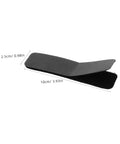 Super Strong Double Sided Hook And Loop Strips 100 Count Black Pet Film Fasteners With Sticky Back size and detail view