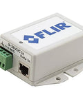 FLIR white electronic device with data input and green terminal connector