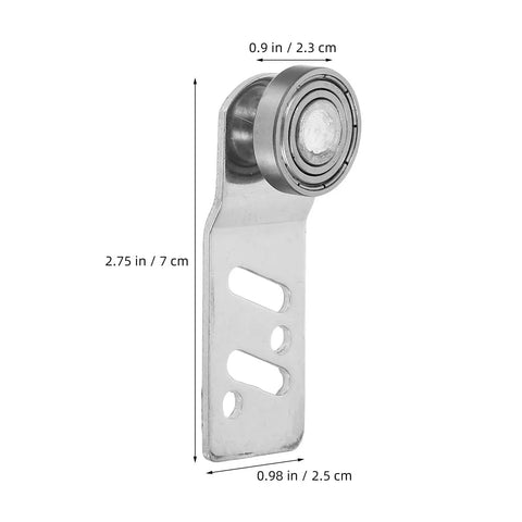 Four Pack Stainless Steel Sliding Door Pulley Wheels With Internal Ball Bearings For A Rock Solid Build And Runs Like A Dream Rail Glide with 23 mm axle.