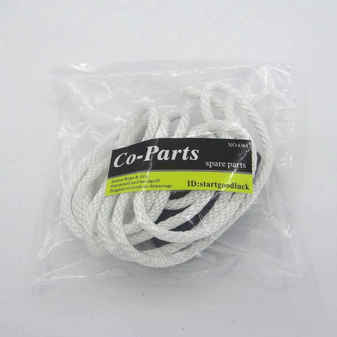Outboard Motor Pull Start Rope Handle With Durable Nylon Cord And Plastic Grip Recoil Starter Replacement For Most 9.9 To 30 HP Engines Easy Start And Universal Fit For Marine Boats