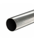 Close-up of 1-3/16 Inch Outer Diameter 0.032 Inch Wall 36 Inch Long 304 Stainless Steel Round Tube Ideal For Weldable DIY Projects Crafting