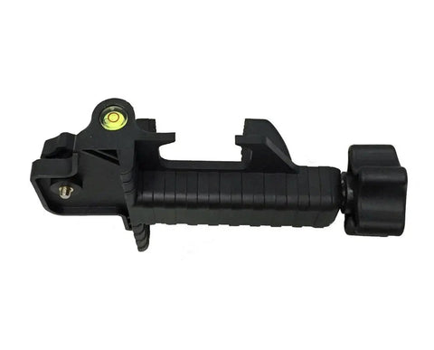 Hella Solid Laser Detector Mounting Clamp Featuring Built In Bubble Level LD 8 LDG 8 Adjustable plastic bracket with bubble level