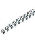 Top Quality Zinc Plated Steel Hose Clamp Assorted Kit With Double Ears Worm Drive Clamps Perfect For Fuel And Water Pipes 8-18mm Range Super Durable And Easy To Install Right Now. 8-18mm zinc plated steel hose clamps