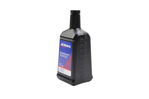 Power Steering Fluid 32 Oz Keeps Steering Easy, Smooth And Quiet, Helps Reduce Turn Effort And Deliver Smooth Handling, Protects Hydraulic System In Extreme Cold And Extends Vehicle Service Life black ACDelco bottle