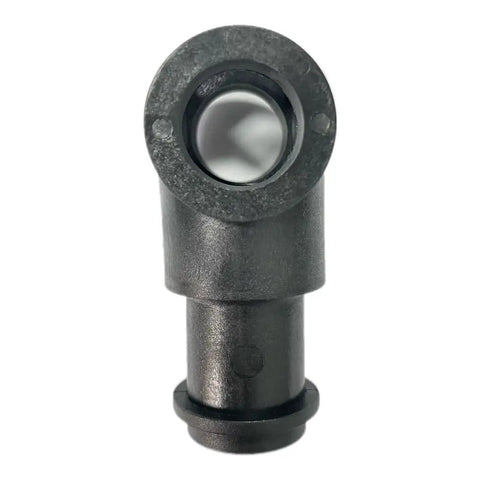 Hardcore Replacement Steering Shaft Support Bracket For Riding Lawn Mower Heavy Duty Black Oem Style With 0.72 Large Bore front view.