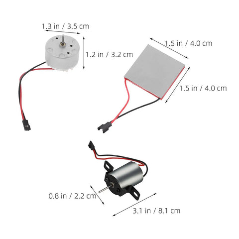 Beef Up Your Fireplace With This Stove Fan Motor Kit Replacement For Wood Fires Portable Heat Booster And Easy Repair Parts Electric Fireplace Motor Replacement Spare Parts Compact And Easy To Store, 1.5in motor