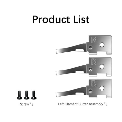 Legit Right Filament Cutter Assembly Oem Replacement Part For X2d Printer Delivers Sweet Multi Color Swapping And Zero Jam Headaches Ups Your 3d Printing Game With Factory Precision That Just Clicks Every Single Time