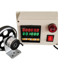 Heavy Duty Rotary Encoder With 300 Ppr Digital Length Counter and display unit for accurate measuring and counting.