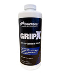 Invisible Non-Slip Coating and Sealant for Indoor Outdoor Tile Concrete Natural Stone Clear Anti-Slip Treatment in a quart bottle.