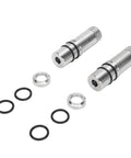 Stainless Steel Bench Dog Set 20mm for MFT Workbenches with T Track Connectors Non Slip Hold Downs for Drilling Sanding and Cutting