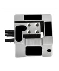 Three Dimensional Force Sensor Multi Axis Load Cell for Precise 3D Force Measurement, top view in aluminum, harsh industrial use