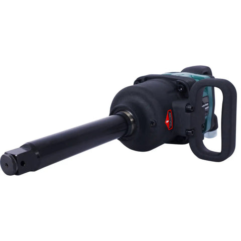 Boss Pneumatic Impact Wrench With Long Shank And Hella Big 38Mm 41Mm Sockets For Rig Repair And Garage Beatdowns Pro Mechanic Grade Tool