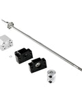 Pro Grade Anti Backlash Ball Screw Kit SFU1605 450mm for CNC Route Grinding Machine with end supports and coupler