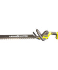 Badass 18 Volt Cordless Hedge Trimmer Rocking Long Dual Steel Blades For Quick Yard Cleanup And Precision Bush Snipping Outdoor Power Tool Body Only Set with dual steel blades.