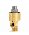 Brass Rotation Union 1-3/8 Inch DN25 To DN10 Water And Air Swivel Coupling Heavy Duty Two-Way Rotary Joint Left Thread 360 Degree Rotating Fitting Built To Handle Tight Spaces And Leak Free Performance, brass swivel fitting