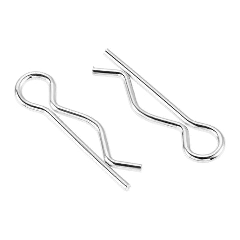 Heavy Duty Zinc Plated Carbon Steel Cotter Pin R Clips Set 300 500 700 Pcs Assortment Kit For Trailer Hitch Lawn Mower Automotive Retaining