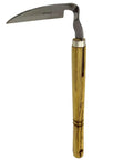 Durable Stainless Steel Hand Sickle Garden Tool With Hard Wood Handle For Easy Weeding, Soil Loosening, Cultivation And Mowing