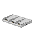 Neo Fast Charging Drone Battery Hub With Multi Port Power Station in a lightweight, sleek design showing three charging slots