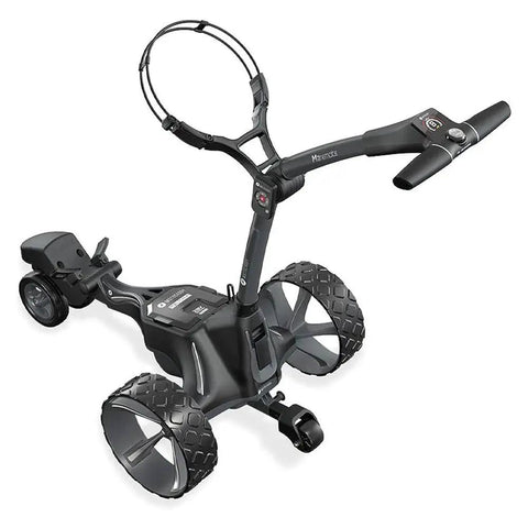 M7 Remote Electric Golf Caddy With Hands Free Remote Control All Terrain Ready Auto Downhill Control Long Lasting Battery Accessories Included