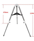 Ergonomic Telescope Mount Stand For Planetary Imaging, Stainless Steel Tripod with dimensions, compatible with NEQ2 and AZ GTIX bases