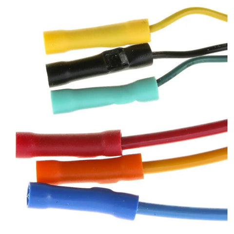 Upgrade Your Ride With This Heavy Duty Engine Cooling Fan Module with colored electrical connectors for easy installation.