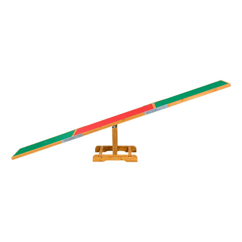 Agility Dog Seesaw With Color Contact Zones For Safe Training Build Balance And Confidence During Dog Fitness And Agility Practice