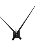Heavy Duty High Torque Clock Movement Mechanism Replacement Kit For Wall Clocks, includes 17.8 inch black clock hands.