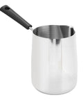 Turkish Coffee Pot 304 Stainless Steel Stovetop Warmer With Eagle Beak Spout For Heating Milk And Chocolate Induction, Gas, And Ceramic Compatible 350ml