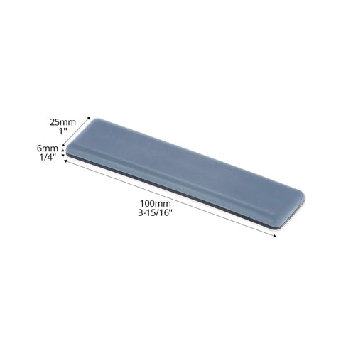 Furniture Sliders For Carpet, Hardwood And Tile Floors, 16 Pack 1 Inch By 4 Inch Rectangular Self Adhesive Pads, PTFE And EVA