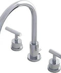 8 Inch Widespread Bathroom Faucet Polished Chrome With Solid Brass Construction Drip Free Ceramic Disc Cartridge Deck Mount