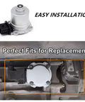 Ford Focus And Ford Fiesta Transmission Clutch Actuator A And B Direct Fit OE Replacement AE8Z-7C604-A AE8Z7C604A For 2011 Through 2017 Models Premium Performance Easy Install clutch actuator installed in transmission housing