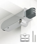 Tough As Nails Soft Close Cabinet Dampers Smooth Operator showing adjustable mechanism, screws, and buffer for hinges.